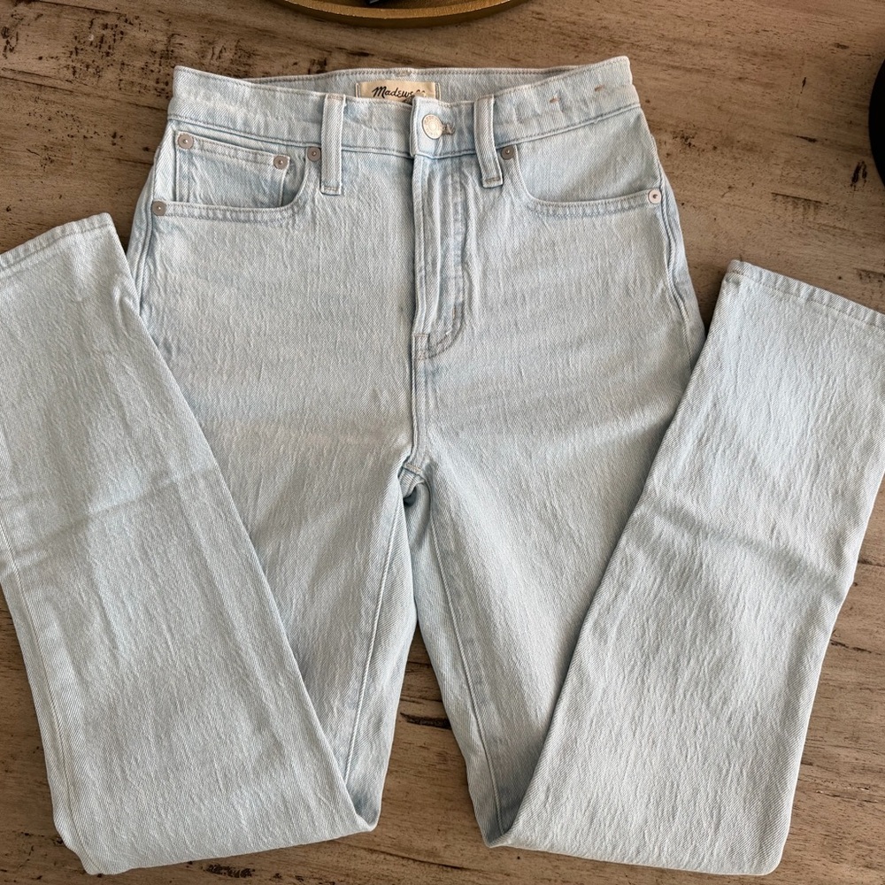 Madewell High Rise Light Wash Women's Jeans